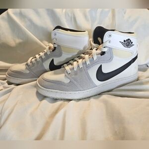Jordan 1 Retro AJKO White/Black/Gray Fog/Sail
